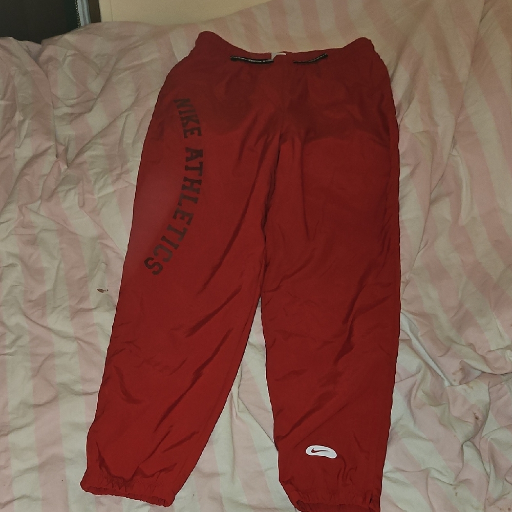 Nike Kids Red Joggers